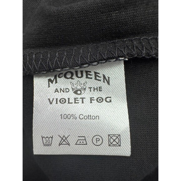McQueen and the Violet Fog Wiz Khalifa Men's T Shirt Black Size L - Picture 4 of 4